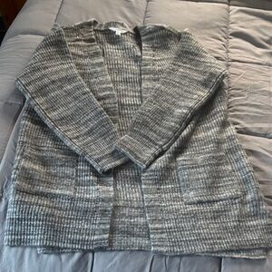 Time and Tru Gray Women's Cardigan